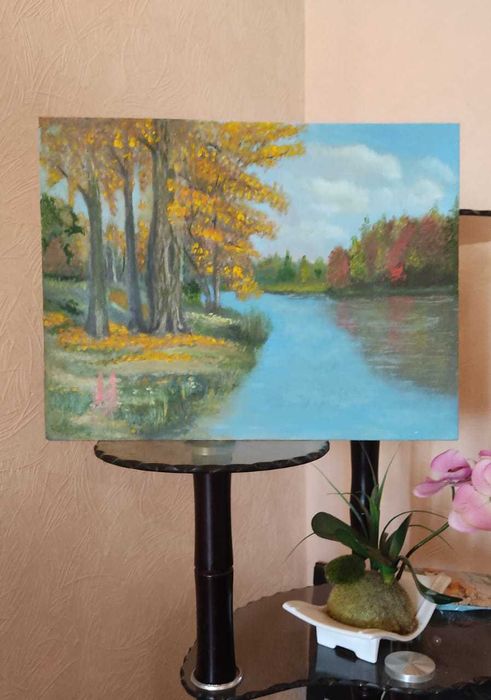 Живопись, холст, картон, масло.