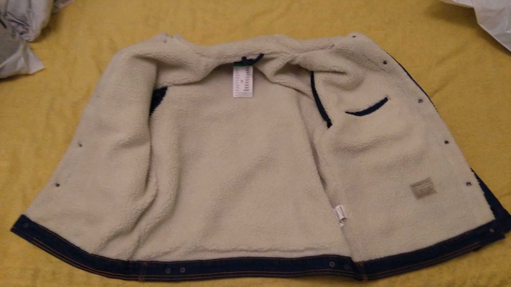 Мужская куртка джинсовая