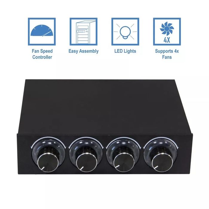 Controller splitter fan cooler ventilatoare pc game