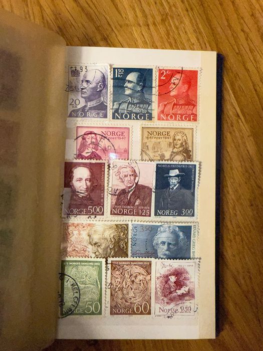 Colecție de timbre poștale norvegiene | 1930–1980