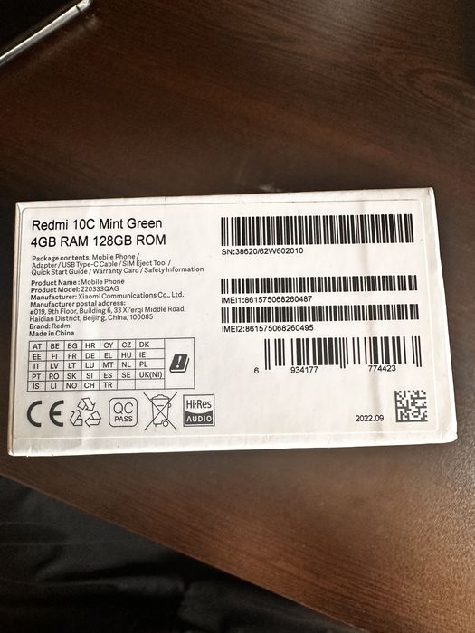 Redmi 10C 128GB