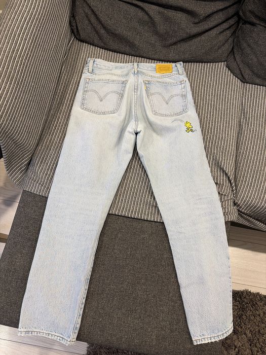 Женские джинсы голубые levi’s