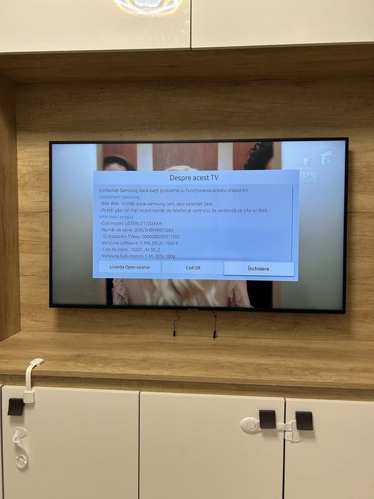 Televizor Samsung smart UHD 4k 138 cm