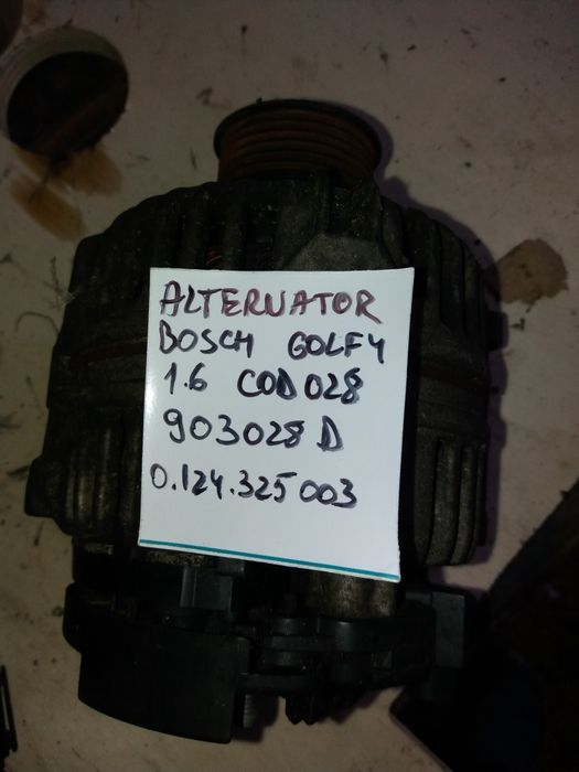 Alternator Bosch ,Vw Golf 4, 1.6 cod 028903028D