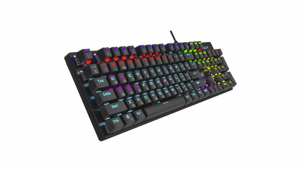 Игровая механическая клавиатура  AULA S2022 RU/EN