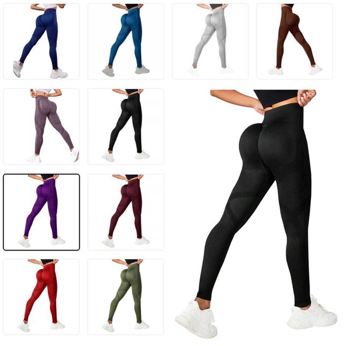 Colanti Sport Eleganti, Talie Inalta, Push-Up. Diverse Culori / Marimi