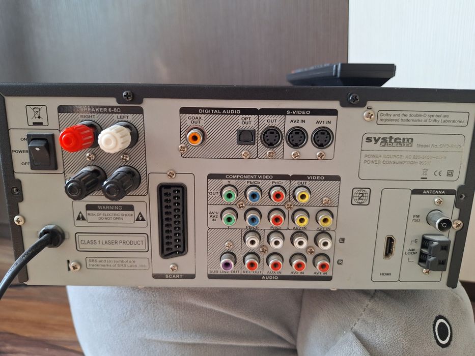DvD Player Sistem Fidelity dvd-r 150