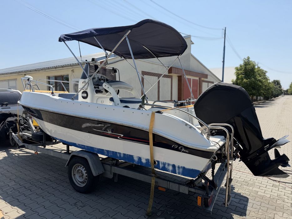 Barca Blumax 19 Open cu motor Mercury 115 cp 2019