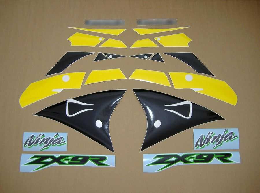 Стикери Kawasaki ZX9R Ninja 1994-2003 лепенки кавазаки 900 зх9р zx-9r