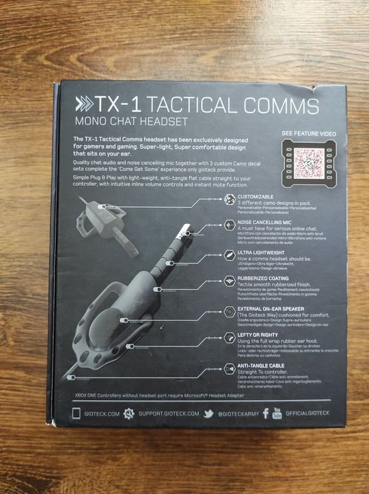 Vând microfon gaming Xbox One/ PS4 nou, sigilat