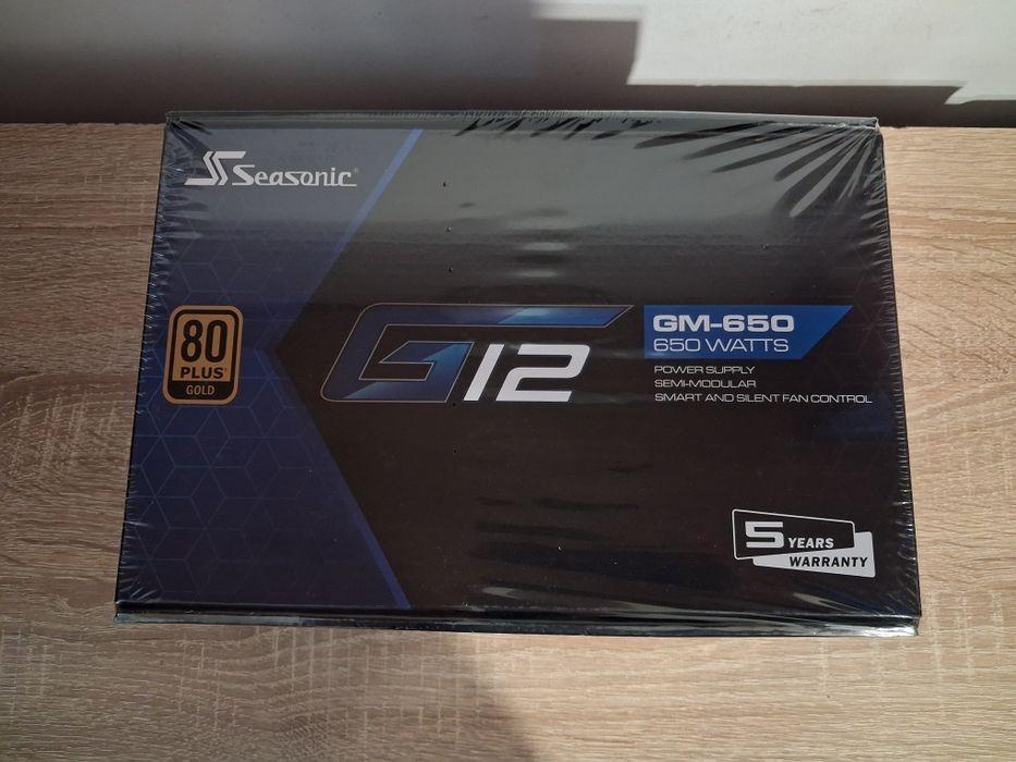 Sursă PC Seasonic GM-650, 650W, 80 PLUS GOLD, sigilată