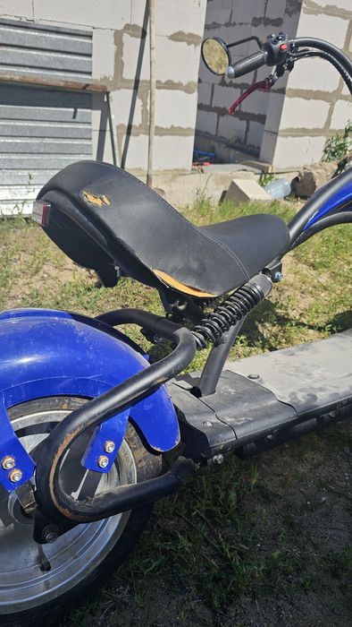 Электро мотоцикл чоппер