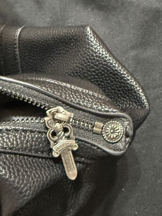 Geanta Piele Chrome Hearts neagra Noua