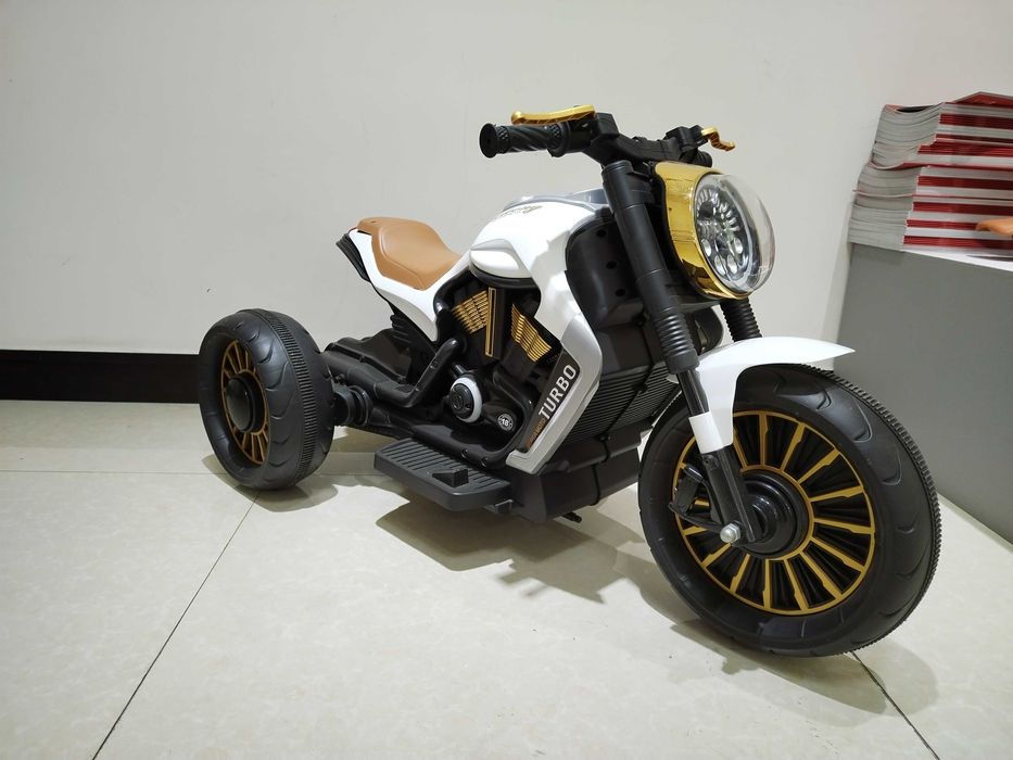 Motocicleta electricacu 3 roti Kinderauto BJDL1188 2x 35W 12V BT White