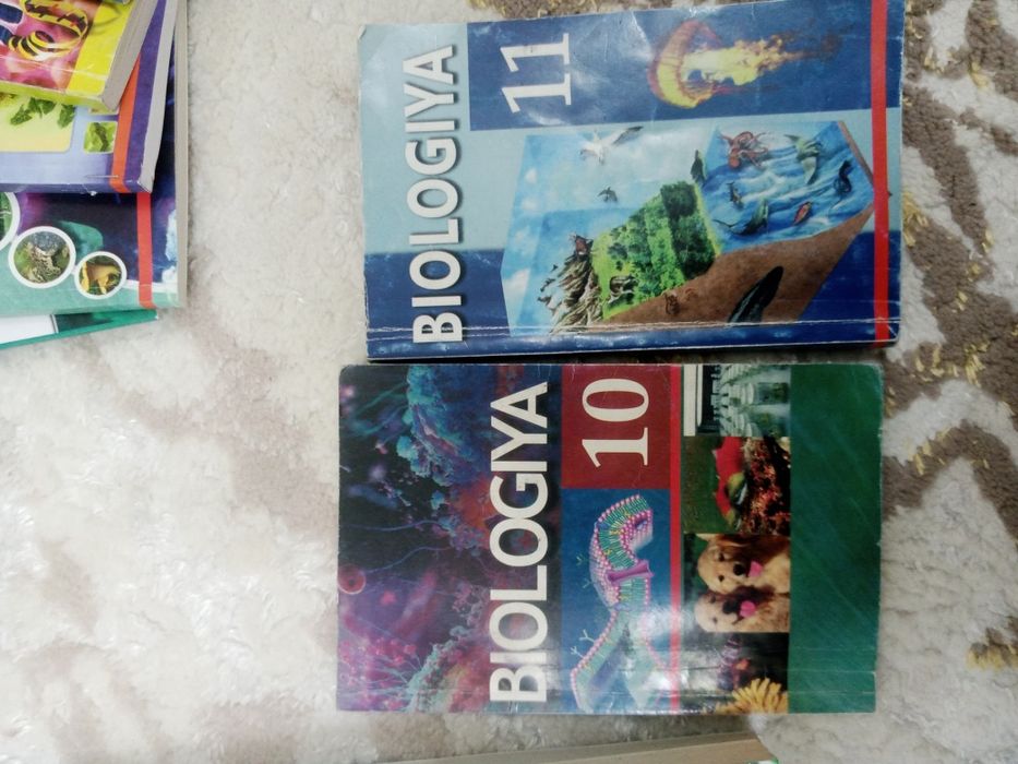 Biologiya kitoblar, yangi ishlatilmagan arzon narxda!