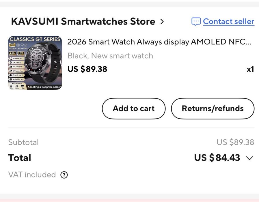 Смарт часовник - китайски