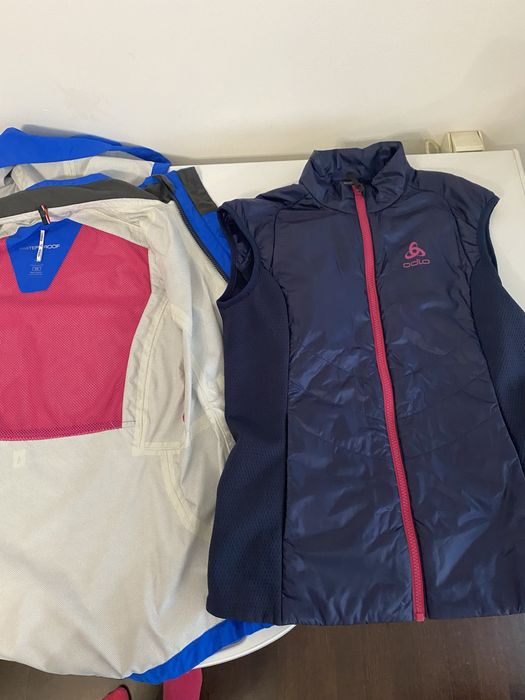 Geaca ODLO waterproof cu vesta si gluga detasabile