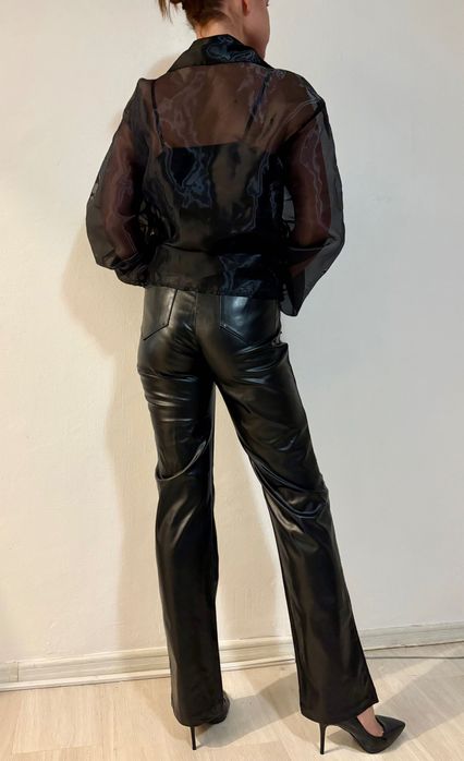 Cămașă nouă și elegantă, din organza “Oversize”