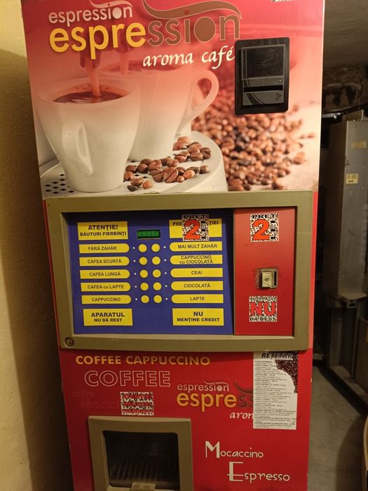 2 x Aparat cafea Necta Venezia – Funcționale – 1000 lei/buc sau 1600 lei ambele