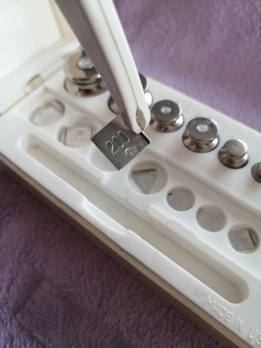 комплект ювелирных гирь