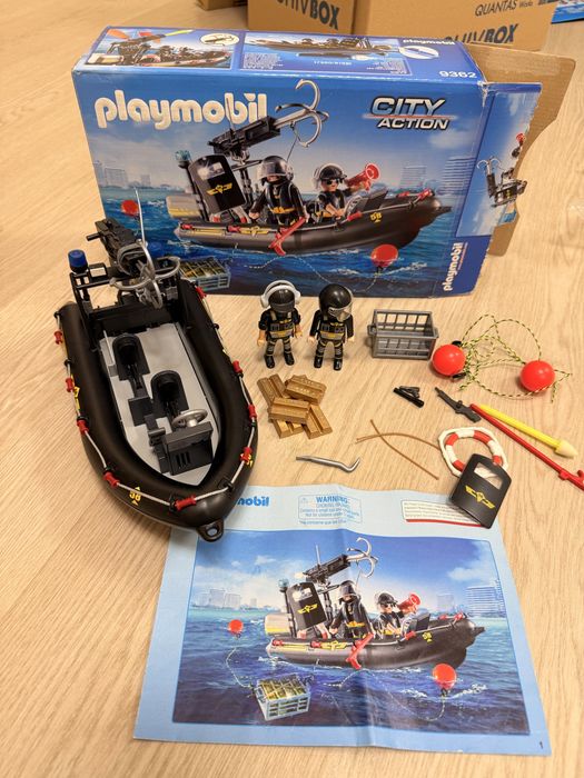 Playmobil Police City Action - Barca de politie