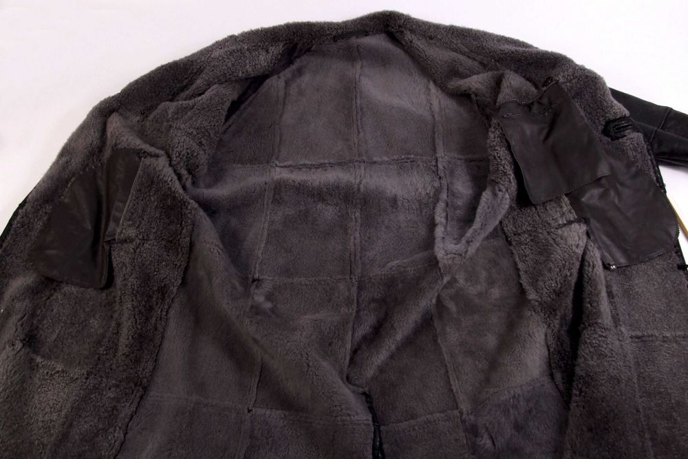 COJOC lung blana naturala, piele naturala exterior, masura 54, NOU