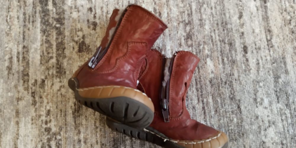 Сапоги натуральные детские