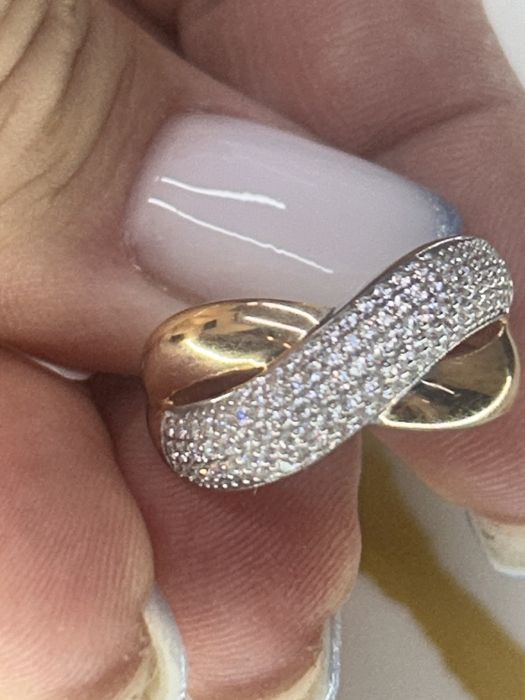 Кольцо и серьги золото 585