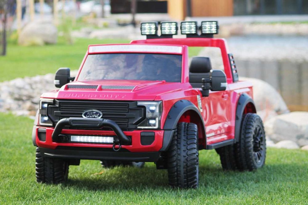 Masinuta electrica Ford Super Duty F450, 300W, 24V 14Ah #RED