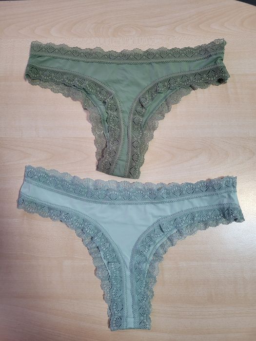 Нежни дамски прашки с дантелен кант