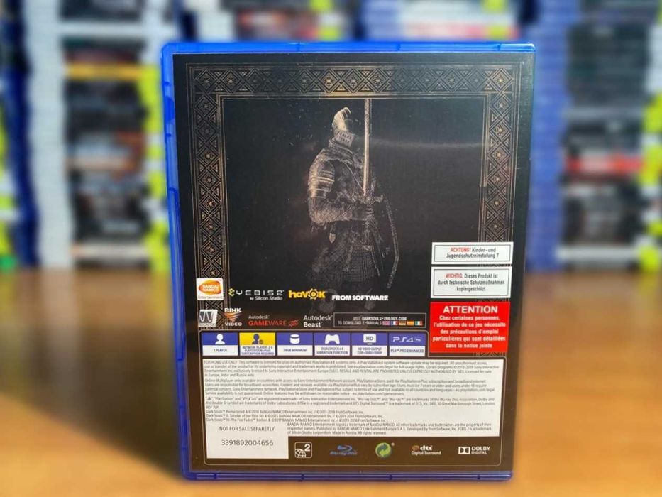 Dark Souls Remastered PS4/PS5 Дарк Соулс Ремастер Пс4 Много Игр