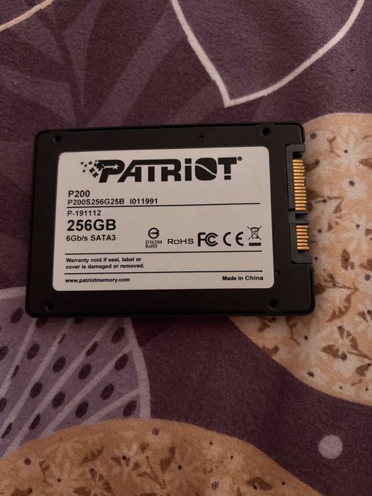 Ssd 256gb 6gb/s  SATA3