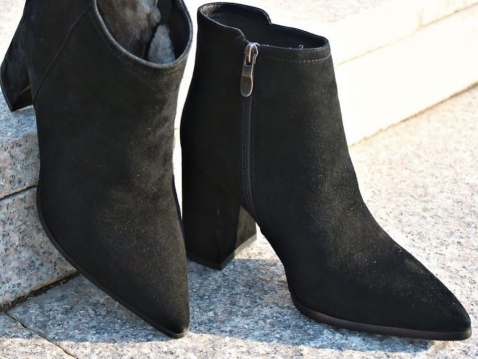 Ботильоны зимние