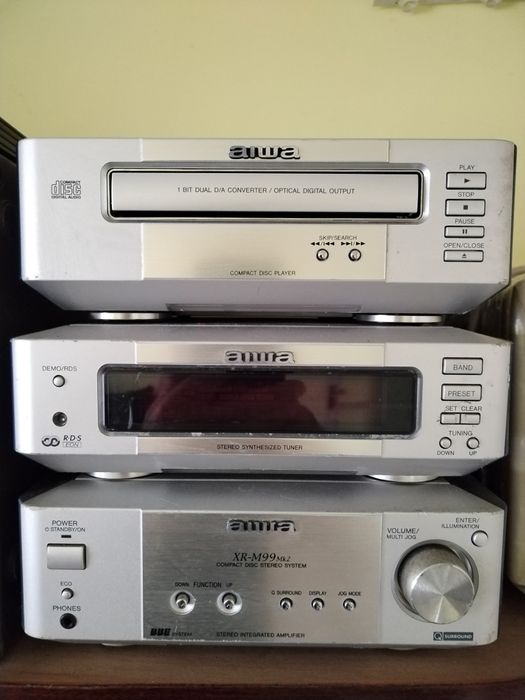 Combina audio Aiwa stereo 2x40W