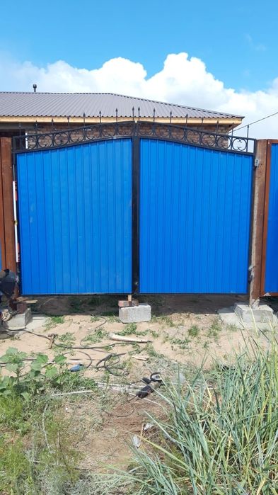 Металлические   ворота. заборы