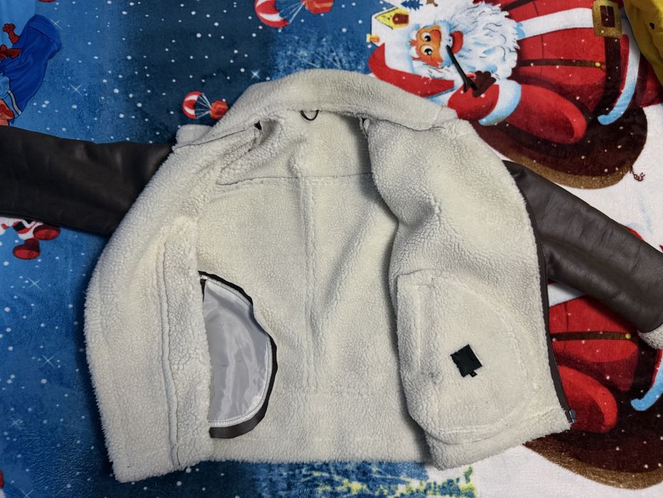 Cojoc barbati din piele de miel