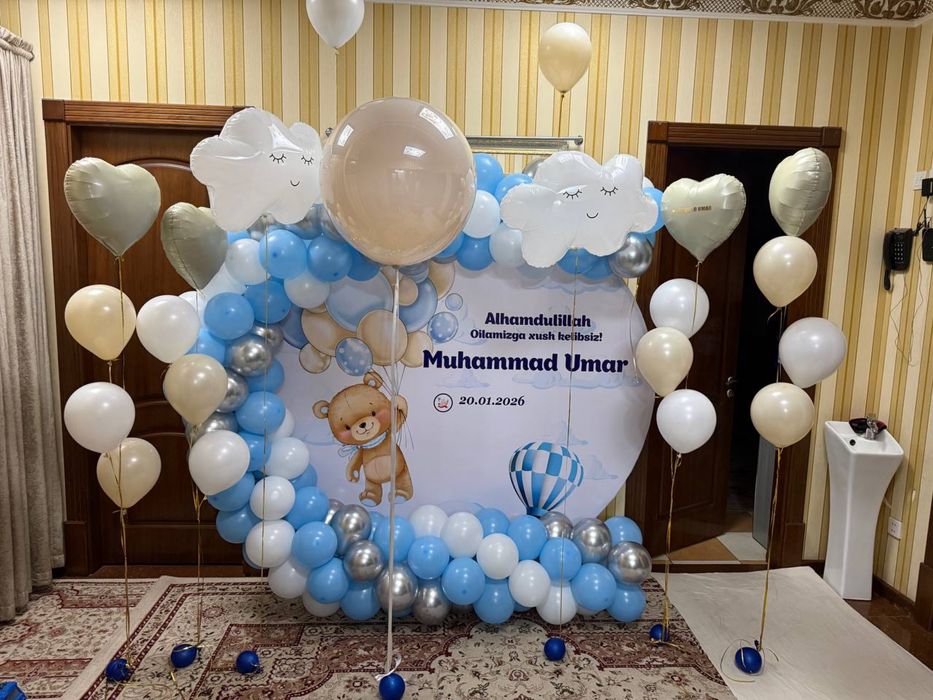 500.000 Sharli oformileniya afarmileniya / оформление шарами