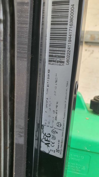 Двойна фурна за вграждане AEG