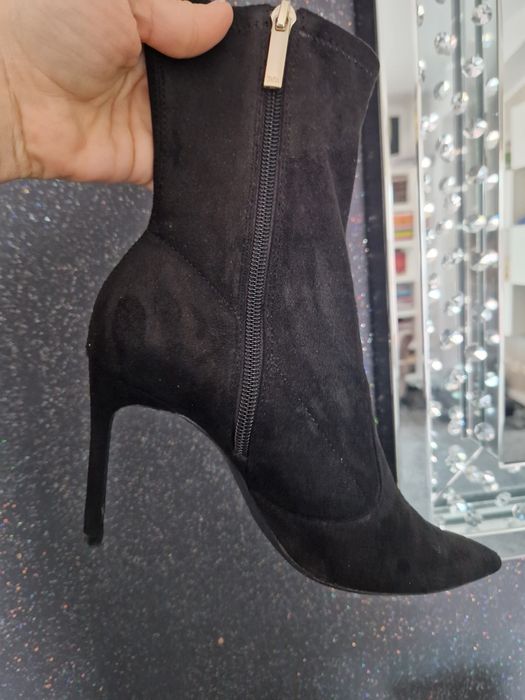 Botine negre Zara