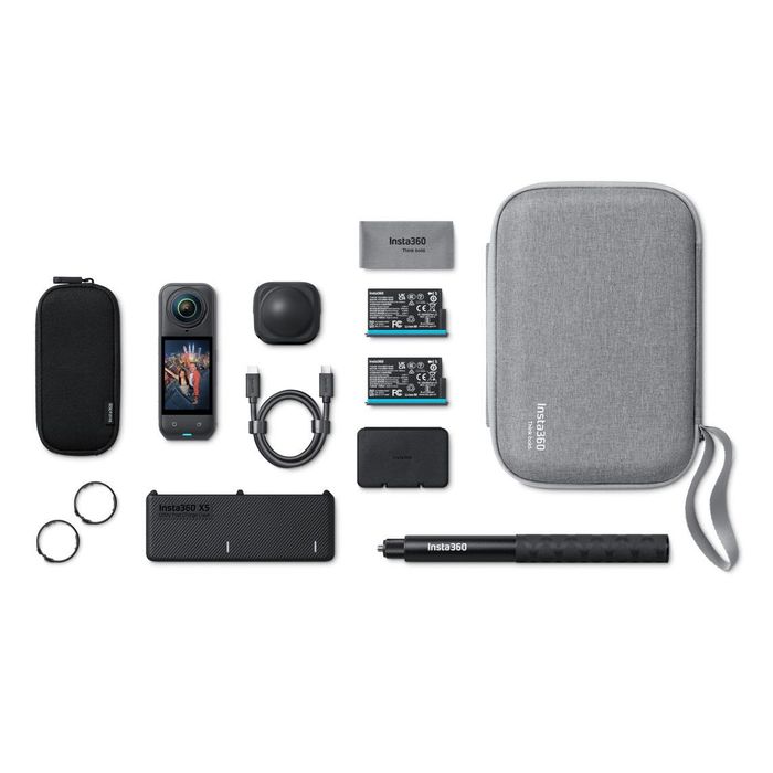 New!! Insta360 X5 Essentials Bundle Kaspi/Halyk Qr,Рассрочка