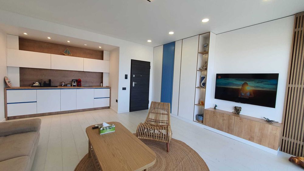 Apartament premium cu 3 camere – Vedere frontală la mare – Azimuth Beach & Lounge, Mamaia Nord – Stefan Building