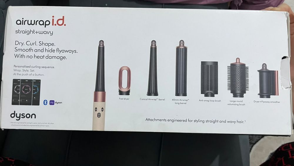 Dyson airwap straight +wavy