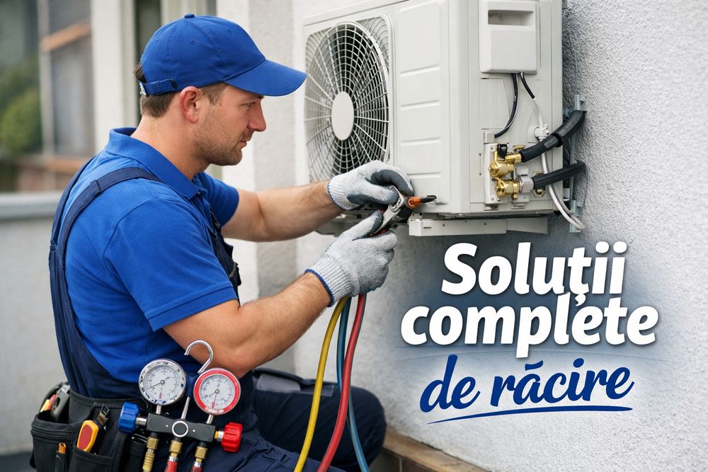 Montaj, reparatii, freonari aer condiționat