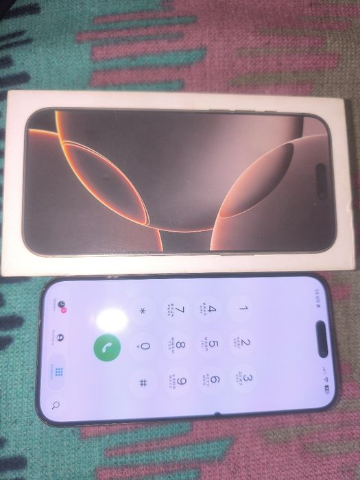 Iphone 16 PRO MAX Desert Titanium sim+e sim, kor+doc, 256 GB