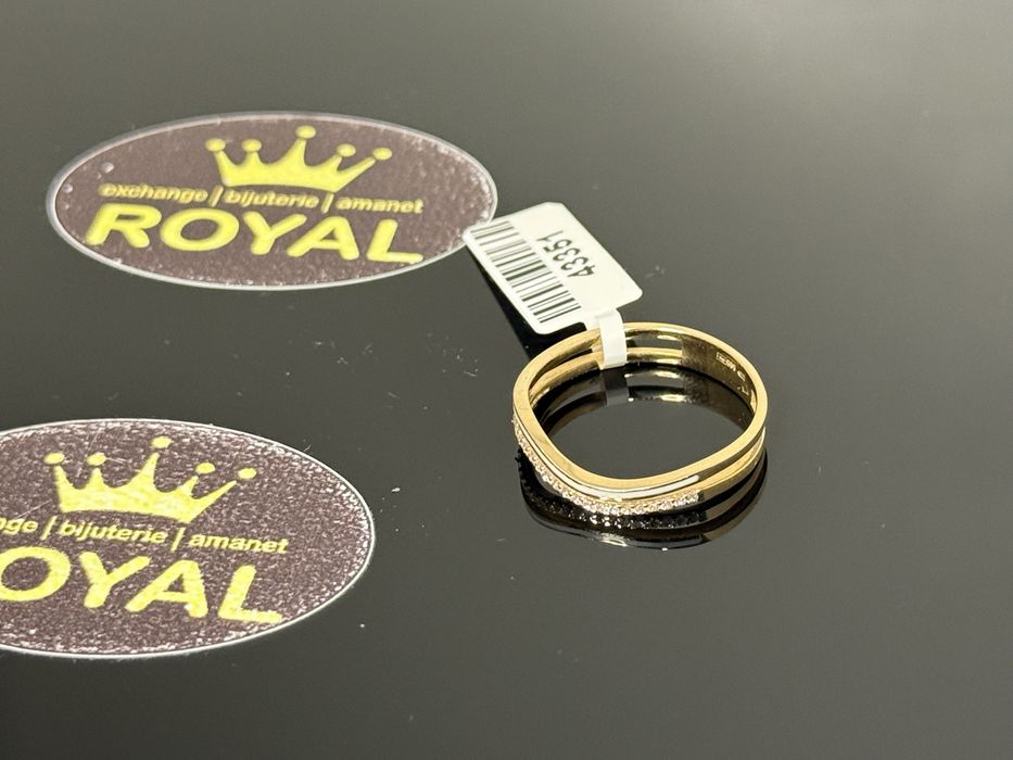 Bijuteria ROYAL : Inel AUR 14K NOU / 1.98 GR