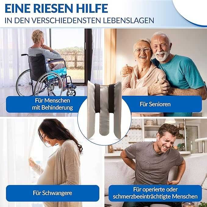 Обувалка за чорапи LIEBLINGS HELFER , Германия , 74см връзки, помощник