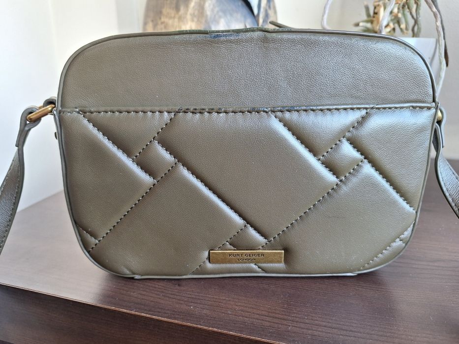 Kurt Geiger естествена кожа малка чанта