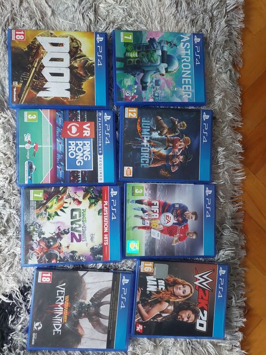 Jocuri PS4 (PlayStation 4) – Diverse titluri – Oferta: 25 Lei / bucata