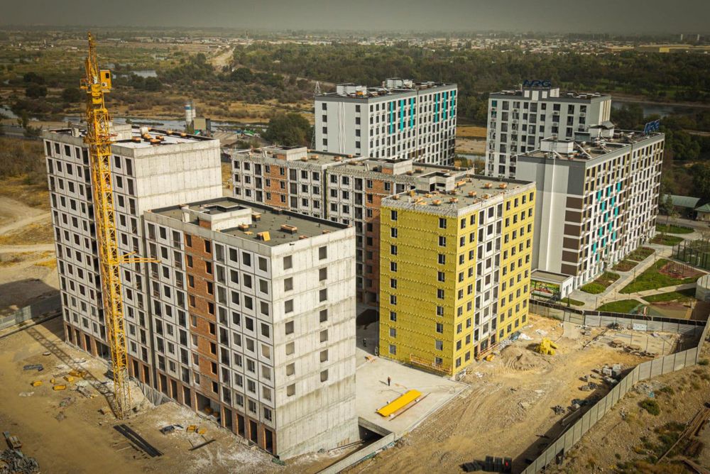 1 комнатная квартира новостройка коробка AU