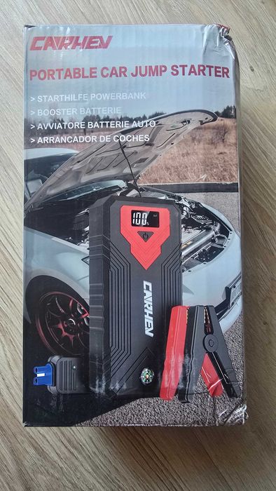 Джъмп Стартер (portable Jump Starter) Зарядно за акомулатор